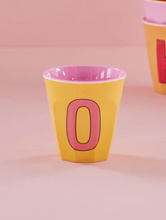 Load image into Gallery viewer, ALPHABET CUPS - PINKS &amp; ORANGES