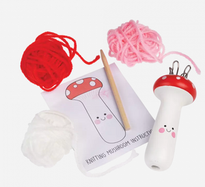 KNITTING MUSHROOM KIT