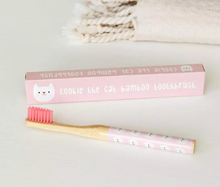Load image into Gallery viewer, CHILDRENS BAMBOO CAT TOOTHBRUSH