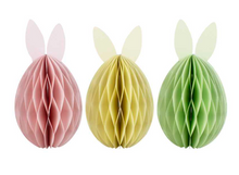 Load image into Gallery viewer, EASTER Bunny HONEYCOMB Decorations