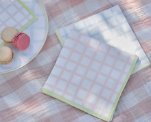 Load image into Gallery viewer, Gingham Napkins