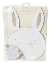 Load image into Gallery viewer, Gold Foiled Bunny Plates