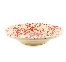 Load image into Gallery viewer, RED PUGLIAN SPLATTER SERVING PLATTER 29cm