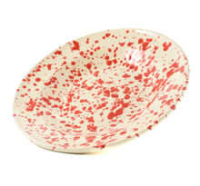 Load image into Gallery viewer, RED PUGLIAN SPLATTER SERVING PLATTER 29cm