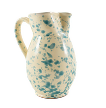 Load image into Gallery viewer, AQUAMARINE PUGLIAN SPLATTER PITCHER