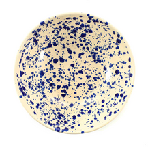 Load image into Gallery viewer, LARGE BLUE PUGLIAN SPLATTER BOWL 28cm