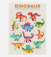 Load image into Gallery viewer, Baby Dino Temporary Tattoos