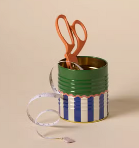 STRIPE STORAGE TIN