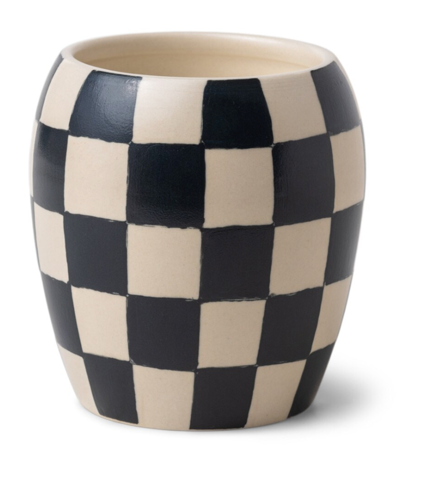 BLACK CHECKMATE CANDLE 11oz FIG & OLIVE