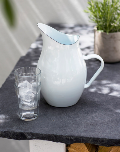 ENAMEL PITCHER