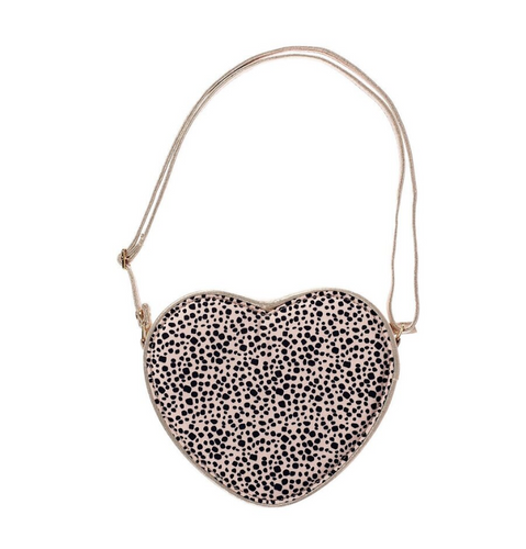 Love Heart Leopard Bag