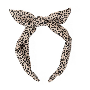 Leopard Love Tie Headband