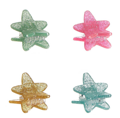 Little Stars Claw Clips 4 Pack