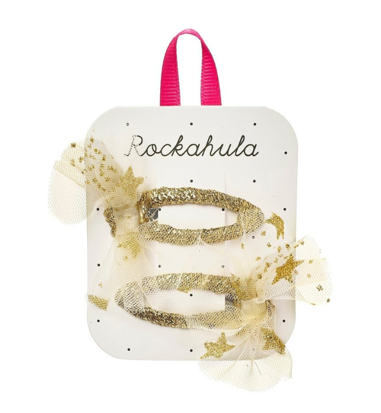 Starry Tulle Clips