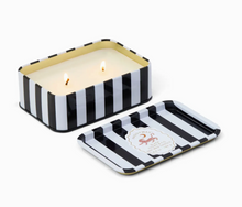 Load image into Gallery viewer, A Dopo 6oz/184g TIGER Printed Tin Candle - BLACK FIG &amp; CEDAR