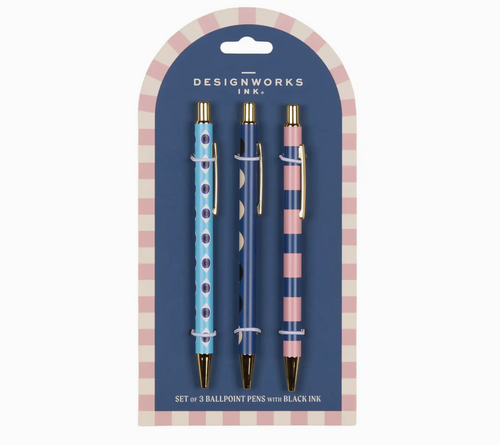 EYE & MOON SET of 3 Pens