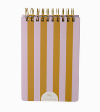 Load image into Gallery viewer, Designworks Ink Chunky Notepad - LILAC &amp; OCHRE Stripes
