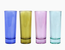 Load image into Gallery viewer, The Gracie set of 4 shot  glasses - assorted colours