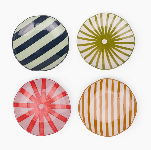 The Marley Set of 4 Appetizer Plates