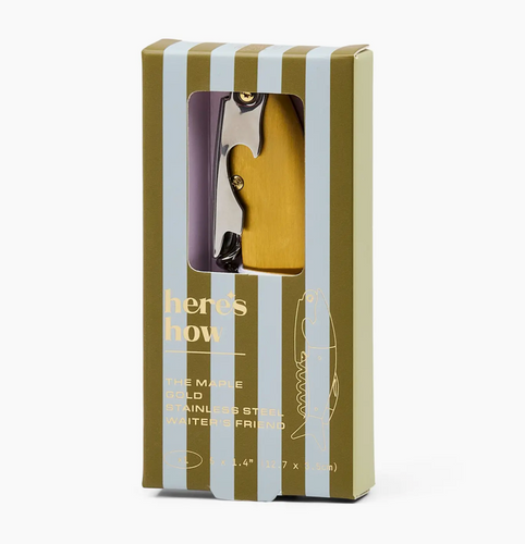 The Maple wine bottle opener