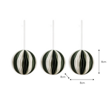 Load image into Gallery viewer, MADDOX Bauble Rosemary set of 3