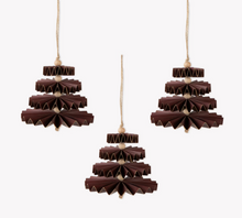 Load image into Gallery viewer, MADDOX TREE set of 3 Berry Gold