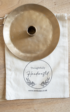 Load image into Gallery viewer, Forged Plate Candle Holder small