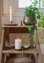 Load image into Gallery viewer, Forged Plate Candle Holder small