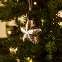 Load image into Gallery viewer, Truffle LUXLEY Star Baubles (set of 3)