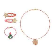 Load image into Gallery viewer, Christmas Hair &amp; Jewellery Set