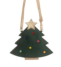Load image into Gallery viewer, Velvet Christmas Tree Bag