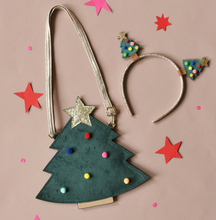 Load image into Gallery viewer, Velvet Christmas Tree Bag