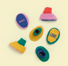 Load image into Gallery viewer, PINK Cotton Knit Baby Slipper Socks