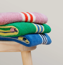 Load image into Gallery viewer, Cobalt Towelling Cotton Hand Towel