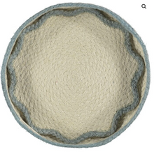 Load image into Gallery viewer, Tulip Placemats Light Blue - 12" (30 cm) - 6 placemats in a basket 31cm set