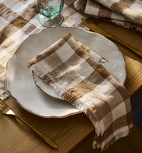 Load image into Gallery viewer, Lovatt Checked Napkins Set of 4