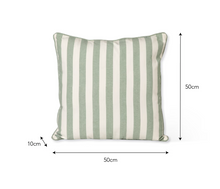 Load image into Gallery viewer, Rosemary Harlton Wide Stripe Cushion 50x50cm