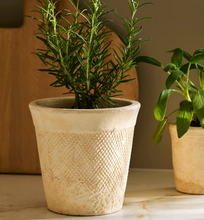 Load image into Gallery viewer, Dursley Textured Pot 17cm Stone