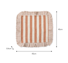 Load image into Gallery viewer, Terracotta Harlton Wide Stripe Napkins Set of 4