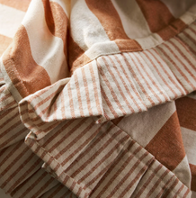 Load image into Gallery viewer, Terracotta Harlton Wide Stripe Napkins Set of 4