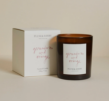 Load image into Gallery viewer, GERANIUM &amp; ORANGE CANDLE