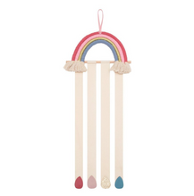 Load image into Gallery viewer, Bright Rainbow Drops Clip Hanger