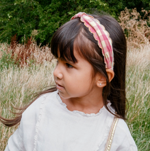 Load image into Gallery viewer, Scalloped Gingham Headband