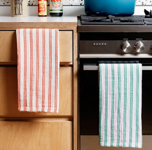 Load image into Gallery viewer, Lilac Striped Cotton Hand Towel