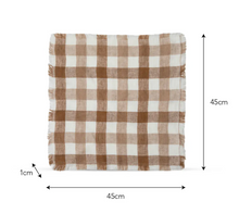 Load image into Gallery viewer, Lovatt Checked Napkins Set of 4