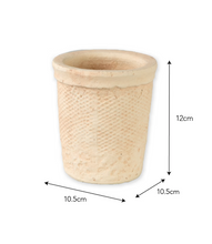 Load image into Gallery viewer, Dursley Textured Pot 10.5cm Stone