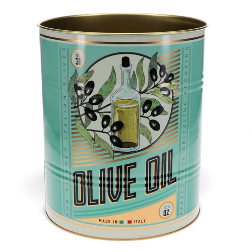 Xl Storage Tins (Set of 2) - Olive Oil