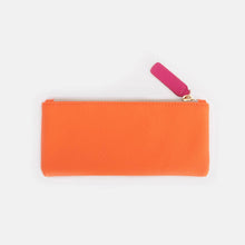 Load image into Gallery viewer, Orange Slogan Rectangle Pencil Case