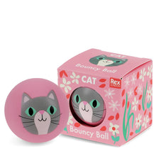 Load image into Gallery viewer, Bouncy ball - Cat (pink)
