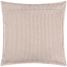 Load image into Gallery viewer, Hayle Cotton Outdoor Cushion Pecan: Pecan / Polyester Filled / 50 x 50cm